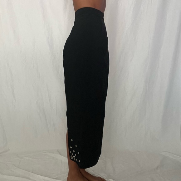 Local designer grommet jacket and skirt set - Picture 12 of 13